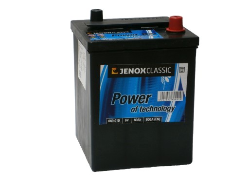 AKUMULATOR 80 Ah JENOX 600EN 6V Żyrardów 6V