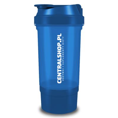 SMART SHAKER BLUE 500ml + 150ml POJEMNIK, Szejker