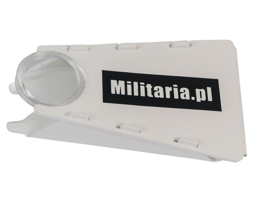 Kleszczołapka Militaria.pl z lupą