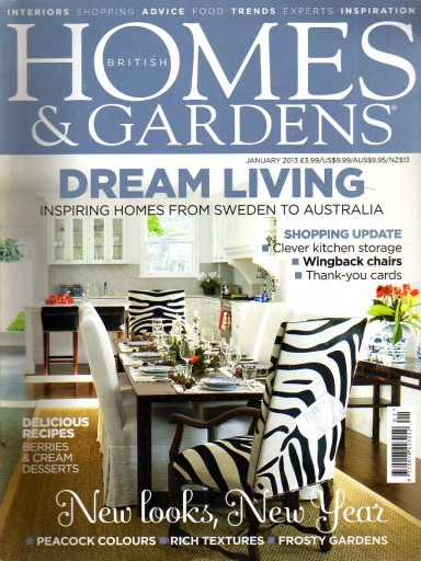 HOMES & GARDENS 1/2013 UK