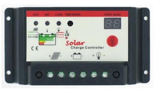 Regulator kontroler solarny 20A 12V24V zmierzchowy