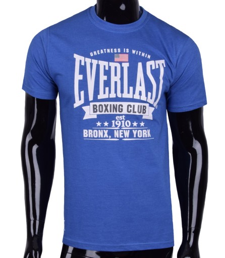 NOWA koszulka EVERLAST niebieska K01450 r. S