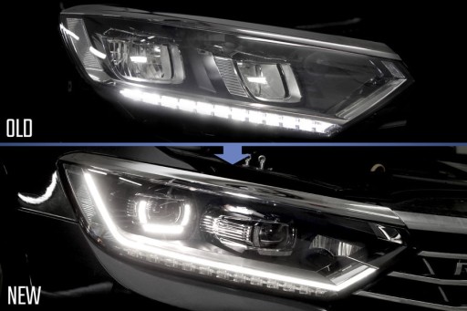 ADAPTERY VW PASSAT B8 LAMPY LED NA LED SKRETNE