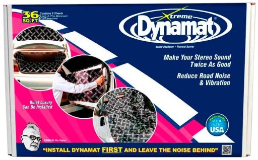 DYNAMAT Xtreme Bulk Pak 9 mat WYGŁUSZANIE AUT