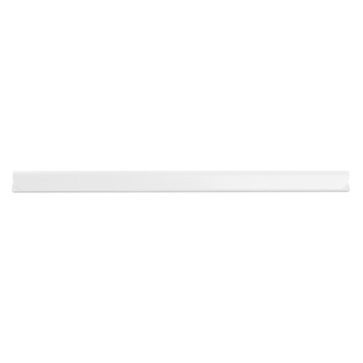 SZYNA LISTWA ZACISKAJĄCA, PVC, A4, 10MM, BIAŁA