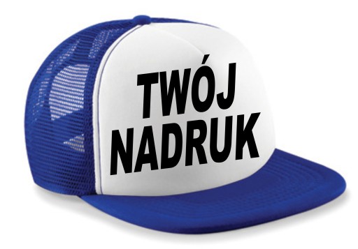 CZAPKA SNAPBACK TRUCKER NADRUK TIRÓWKA Z DASZKIEM