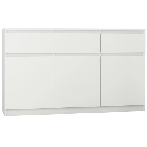 KOMODA 98CM SZAFKA 3 SZUFLADY BIAŁA S3