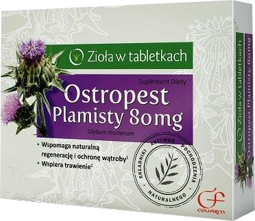 OSTROPEST PLAMISTY W TABLETKACH WĄTROBA 60 tab