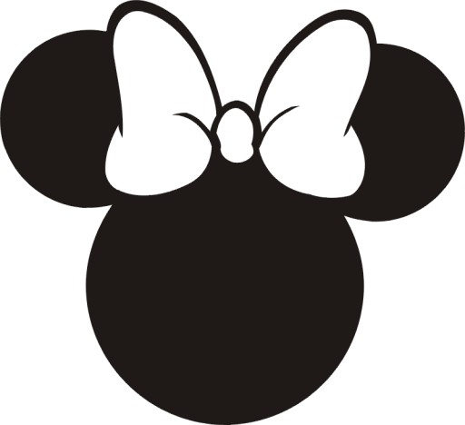 MINNIE MOUSE naklejka Myszka 404-7 P RÓŻNE KOLORY