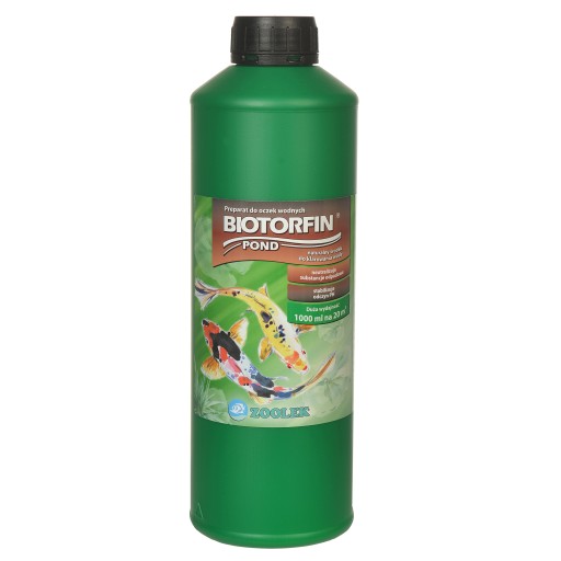 ZOOLEK BIOTORFIN 1L / 20m3 - na PH i KLARUJE WODĘ