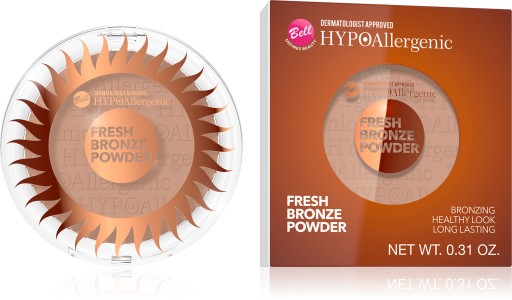 BELL HYPOALERGICZNY PUDER BRĄZUJĄCY FRESH BRONZE 2