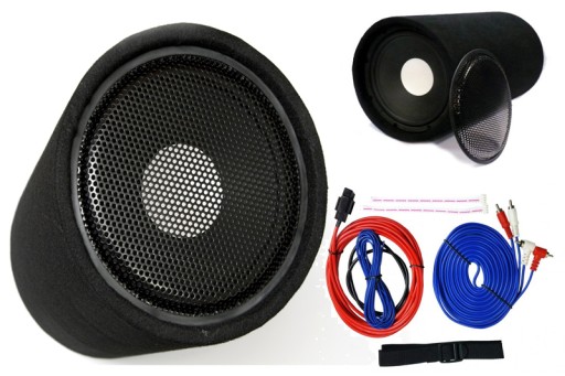TUBA BASOWA AKTYWNA 600W SUBWOOFER + KABLE