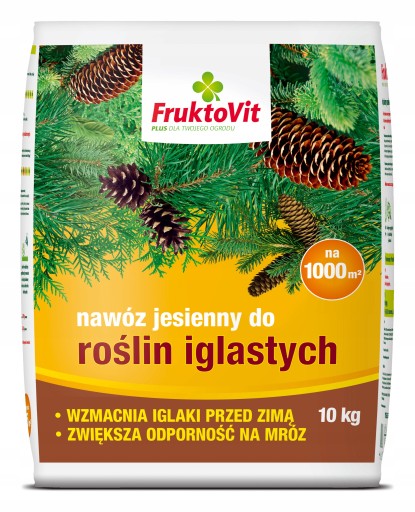 FruktoVit nawóz gran. JESIENNY do iglaków 10 kg