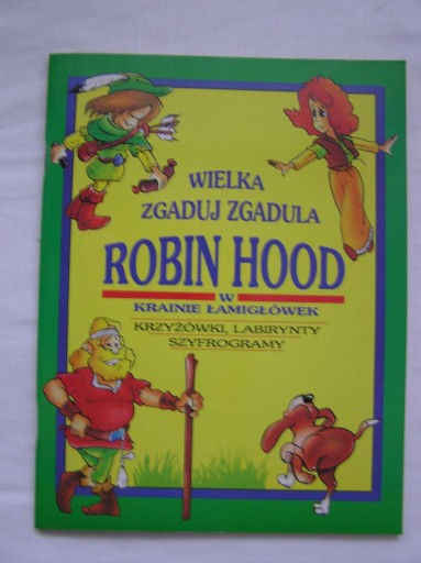 WIELKA ZGADUJ ZGADULA Robin Hood łamigłówki NOWA