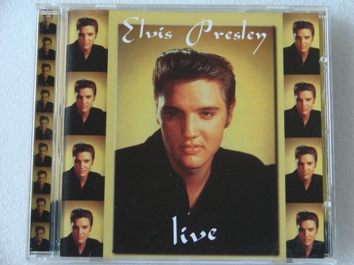 ELVIS PRESLEY - LIVE CD 2000 UK NOWA Folia