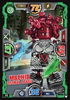 karta nr 99 Machia Ostrza Czasu Lego Ninjago 3