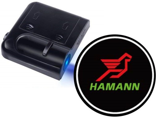 ŚWIATŁA LED POWITALNE LOGO HAMANN BEZPRZEWODOWE 3D