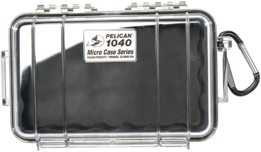 Peli 1040 microcase wodoszczelny case na spływ