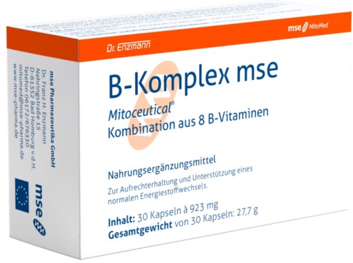 WITAMINA B KOMPLEKS MSE DR ENZMANN 30 KAPSUŁEK