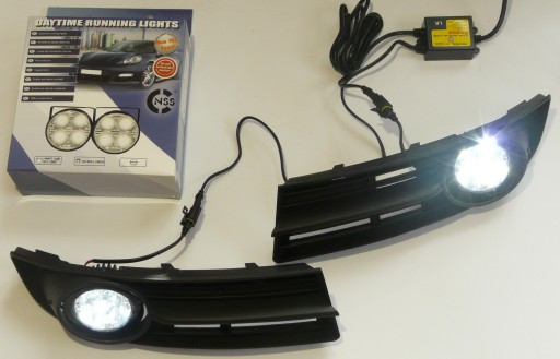 Lampy światła dzienne dziennej VW Caddy III Life 2004-2010