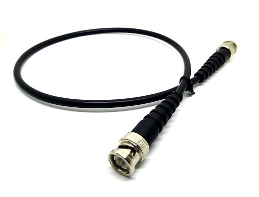 Przyłącze kabel RG58 50 OHM wtyk BNC na wtyk BNC 2,5m