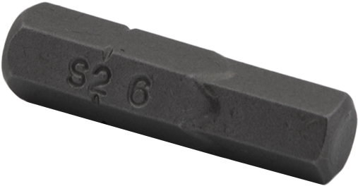 BIT GROT KOŃCÓWKA HEX IMBUS 6 x 25mm 6X25 M6 S2