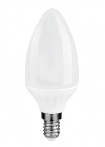 Żarówka LED E14 6.5W ciepła SMD 2835 świeczka C37