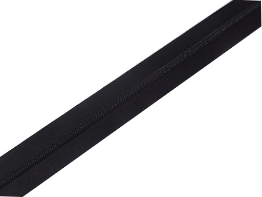 TAŚMA SUWAKOWA ZAMEK 3mm Z KORDEM 3m + 6 SUWAKÓW