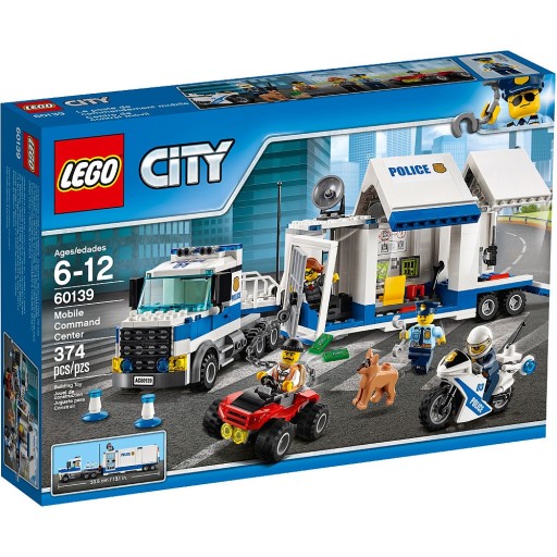 LEGO POLICJA 60139 Mobilne centrum dowodzenia