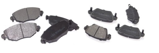Klocki tył i przód FORD MONDEO III MK3 od 00 do 04