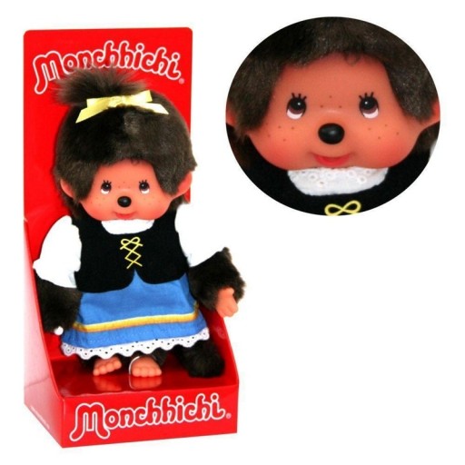 Monchhichi 242047 Małpka Bawarka w stroju ludowym