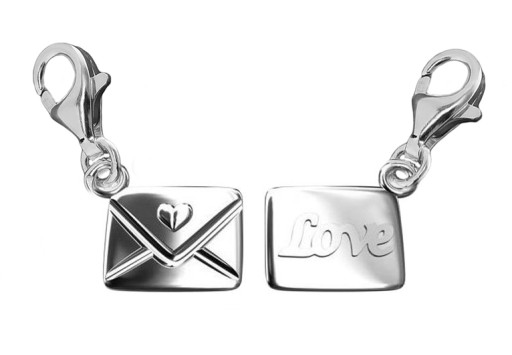 CHARMS PODWÓJNY E-mail List Love DO BRANSOLETKI