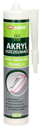 AKRYL USZCZELNIACZ BIAŁY 300ml Producent