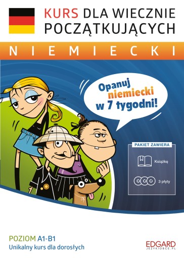 Niemiecki Kurs dla wiecznie początkujących /USZKODZONE OPAKOWANIE/