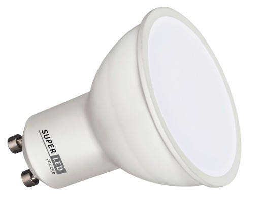 Żarówka LED GU10 SMD 2835 6W 580lm 60W CIEPŁA