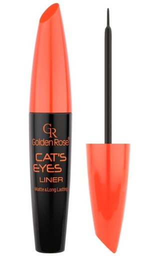 GOLDEN ROSE CAT'S EYE LINER MATOWY EYELINER CZARNY