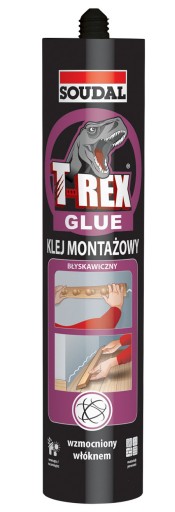 Klej montażowy Soudal T-REX błyskawiczny 310g