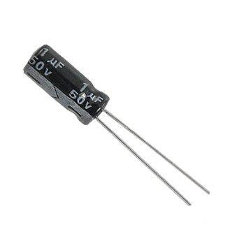 Kondensator 1uF 50V 105*C 5x11mm taśma