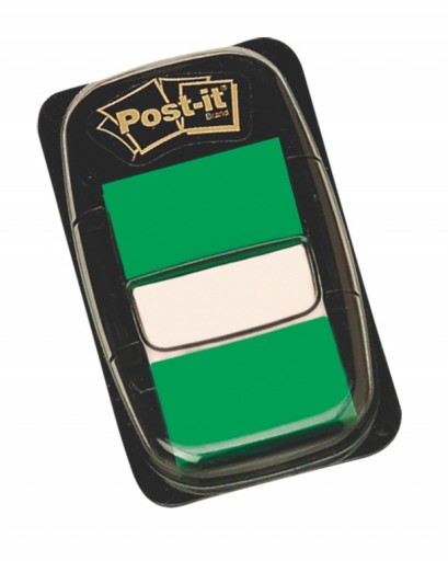 ZAKŁADKI INDEKSUJĄCE POST-IT 25,4x43,2 GREEN