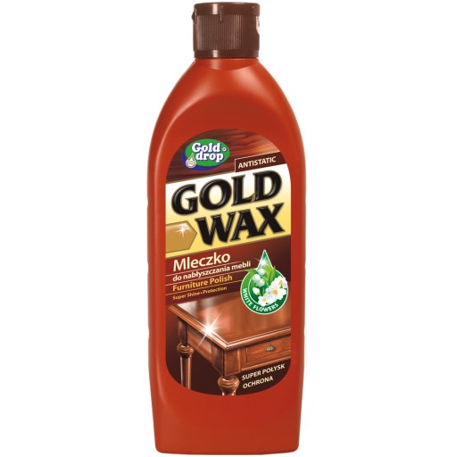 Gold Wax mleczko do mebli 250ml Antistatic