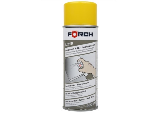 FORCH L219 RAL 1021 POŁYSK spray 400ml WYS. JAKOŚĆ