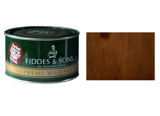 FIDDES Wosk do drewna mebli antyków SUPREME WAX CHERRY wiśniowobrąz. 400ml