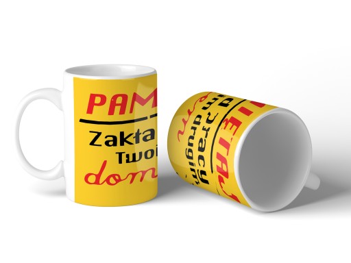 KUBEK PRL ZAKŁAD PRACY TWOIM DRUGIM DOMEM 330ml