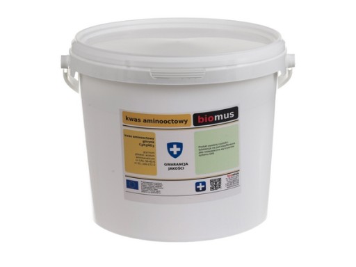 KWAS AMINOOCTOWY GLICYNA czysty 5kg BIOMUS