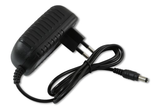 Zasilacz wtyczkowy 12V 1A DC LED CCTV 2,1/5,5 12W
