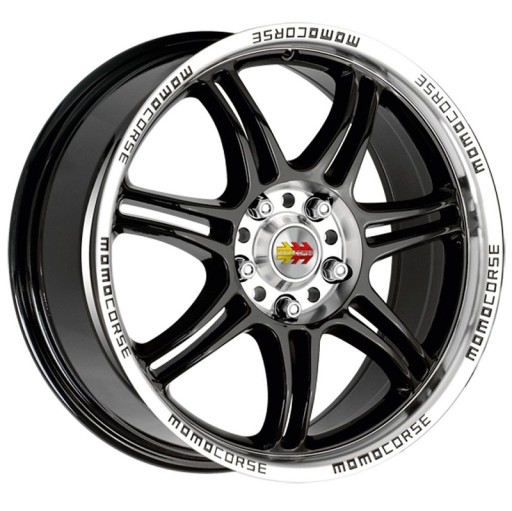 4x 15 алюминиевые, алюминиевое  momo corse 5x112 vw audi seat skoda mercedes1 - фото