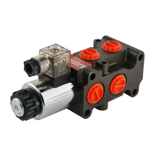 Електроклапан dzielnik клапан электрический 12v фишка, штекер, штекером1 - фото