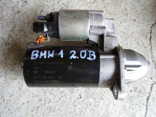 Стартер bmw 1 2.0b 0001138002 12417589352-011 - фото