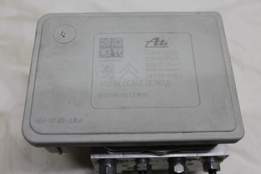 Peugeot 208 насос abs 9802460980 10,0915-1174,3 кодирование без автомобиля под vin1 - фото