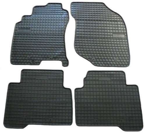 Коврики резиновые nissan x-trail t30 2001-2007 frogu1 - фото